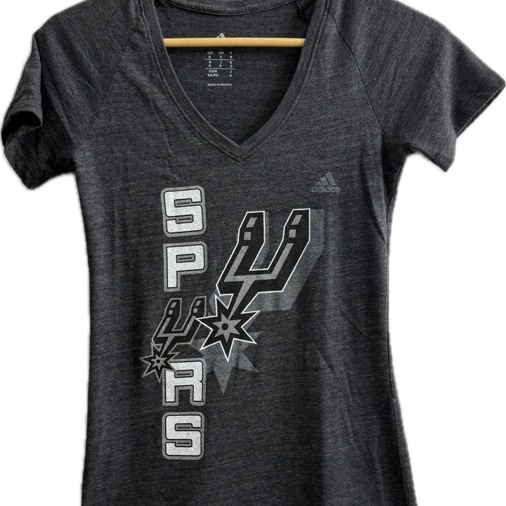 Adidas Spurs Graphic Tee, Women’s Small